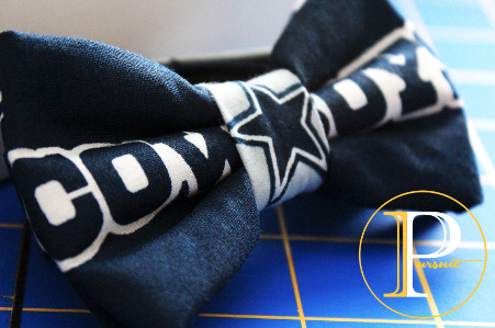 Dallas Cowboys Pursuit By Ivery bowtie